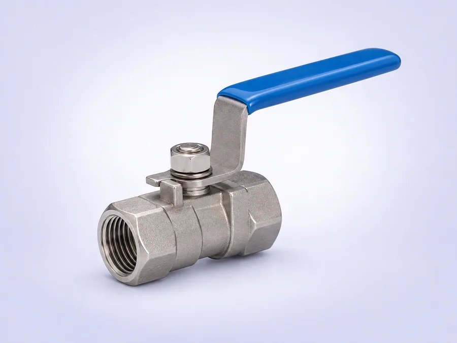 Industrial ball valve