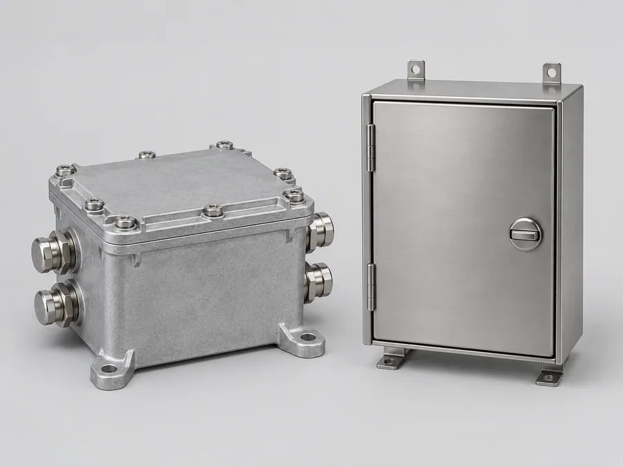 Industrial electrical junction boxes